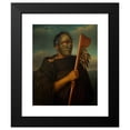 thumbnail image 2 of Gottfried Lindauer 15x18 Black Modern Framed Museum Art Print Titled - Tamati Waka Nene (1890), 2 of 5