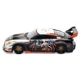 thumbnail image 3 of Nissan GT-R (R35) Widebody RHD (Right Hand Drive) Black and White with Graphics "AORUS X INNO64 Limited Edition" 1/64 Diecast Model Car by Inno Models, 3 of 5
