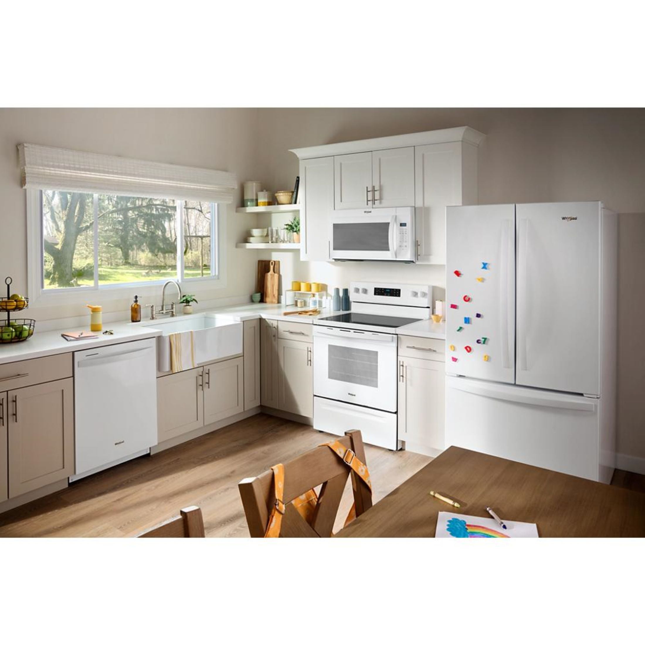 Whirlpool 1.7 Cu. ft Over the range Microwave with 1000-Watts Cooking Power