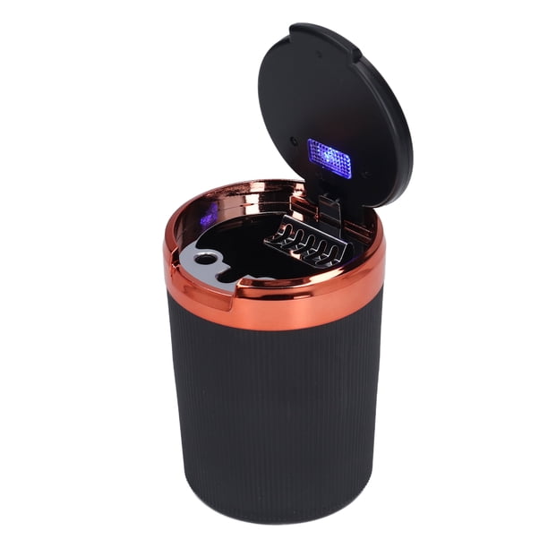 Cenicero de cigarro, LED AZUL Utiliza Ampliamente la Aperura Flexible de Ceniceros para el HOGAR PARA EL HOGAR PARA ESPACIO DE DESCANSO PAR EL CARGO