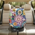 thumbnail image 2 of KUIFORTI Stretch Carseat Protector Car Seat Cover with Paw Print, Wear-resistant Car Seat Sun Shade Cover Foldable to Save Space, 2 of 7