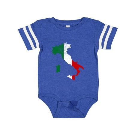 

Inktastic Italian Map Flag Gift Baby Boy or Baby Girl Bodysuit