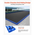 thumbnail image 3 of KFFKFF Pool Cover Water Bags, Set of 6, 8 Ft Double Chamber Tubes, 0.4mm Thick PVC with Leak-Resistant Screw Caps, Designed for Securing Inground Pool Covers During Winter, Blue, 3 of 9