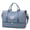 Fog blue, variant on UNIXINU Large Diamond Pattern Pressed Travel Duffel Bag with Independent Shoe Compartment, Spacious Sport Gym Handbag Ideal for Camping, Sports, Travel, Weekender Overnight