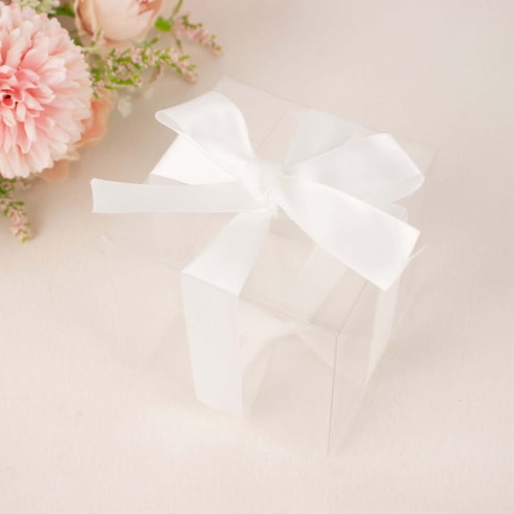 Efavormart 7/8" Satin Ribbon For Gift Package Wrapping, Hair Bow Clips & Accessories Making Crafting Wedding Decoration-White