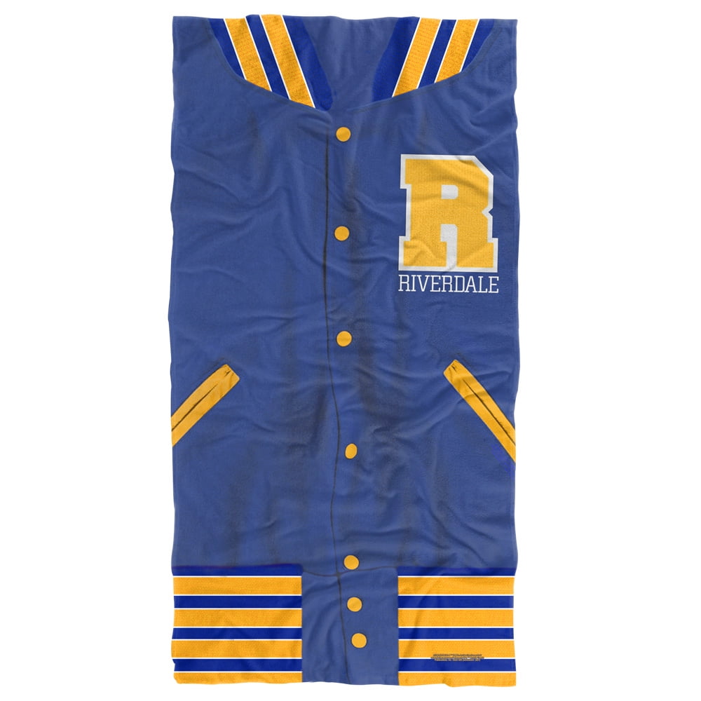 Riverdale TV Show Sweatshirt - Vintage Varsity Logo Pullover, 50% Cotton 50% Polyester (Royal)