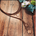 thumbnail image 4 of Collar con colgante redondo autoajustable con cinturón de terciopelo de moda simple de joyería, 4 of 5