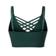 thumbnail image 4 of MixMatchy Women's Front Triple Crisscross Seamless Removable Pad Bralette, 4 of 5