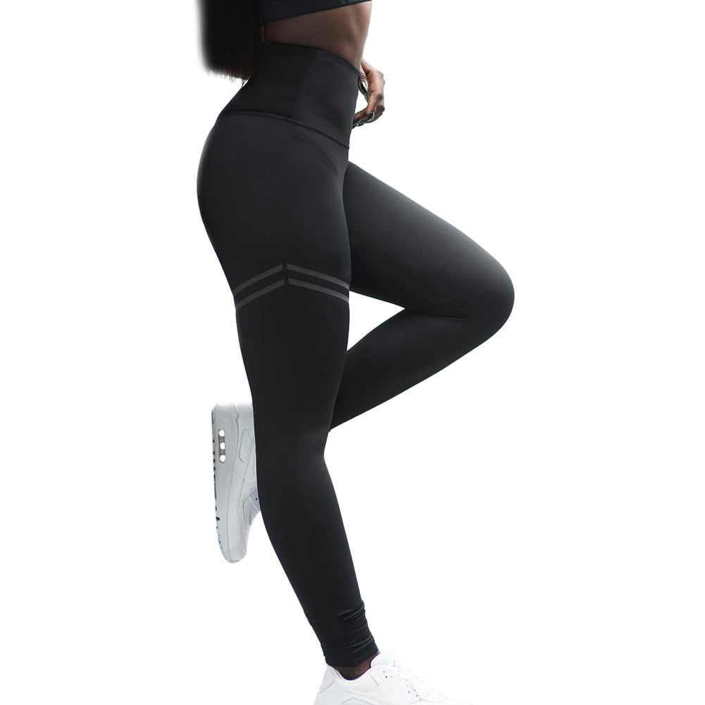 Women High Waist Anti-Cellulite Compression Slim Leggings for Tummy Control and 