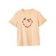 thumbnail image 4 of Camiseta para mujer con cuello redondo, trajes suaves, camisetas de verano para el trabajo, vacaciones, mujer XL, 4 of 7