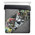 thumbnail image 4 of Star Wars Comic Grey 3 Piece Full Comforter & Shams Set, 100% Microfiber, 4 of 5