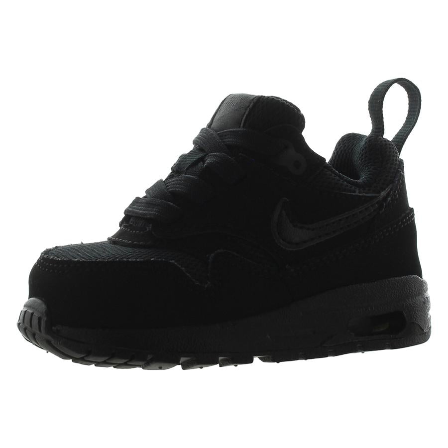 Nike Air Max 1 EasyOnInfant/Toddler Shoes Size 4, Color: Black/Black/Black - Walmart.com