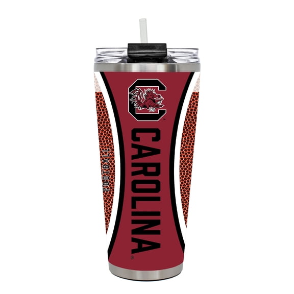 South Carolina Gamecocks 32oz. Big Slim Game Ball Travel Tumbler