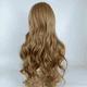 thumbnail image 3 of Peluca De Pelo Ondulado De Fibra Natural Con Degradado Rubio Malubero Malu1617, 3 of 4