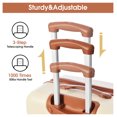 thumbnail image 3 of Hardshell Luggage Sets 2Pcs + Bag Spinner Suitcase with TSA Lock Lightweight 20" + 28", 3 of 8