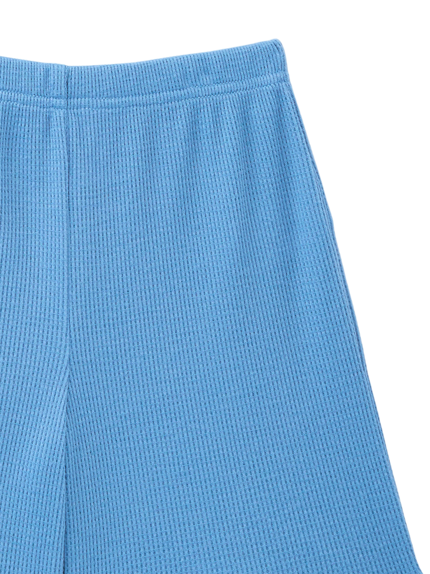 Wonder Nation Boys Waffle Knit Short Sleeve Top and Shorts Pajama Set, 2-Piece, Sizes 4-18