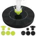 thumbnail image 2 of Solar Panel Floating Pump Fountain Water Feature  Bird Bath Pond Pool for Outdoor Garden Decoration, 2 of 6