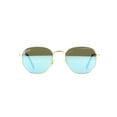 thumbnail image 3 of Ray Ban RB 3548-N 001/90 - Gold Shiny/Blue by Ray Ban for Unisex - 48-21-140 mm Sunglasses, 3 of 3