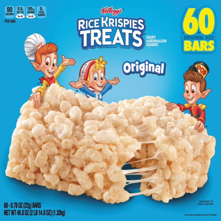 0.78 oz. Rice Krispies Treats - Original Marshmallow (60/Carton