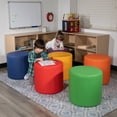 thumbnail image 4 of Emma + Oliver 18"H Soft Seating Flexible Circle for Classrooms and Common Spaces - Blue, 4 of 11