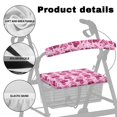 thumbnail image 5 of HELLHERO Santa Claus and Love Seat & Backrest Cover Set Walker Seat Cushion Cover Easy Fit for Seniors Men Women Stain Proof Non-Slip Cover for Washable for Elderly, 5 of 7