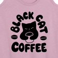 thumbnail image 3 of Instant Message - Black Cat Coffee - Women's Racerback Tank Top, 3 of 6