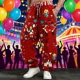 thumbnail image 2 of Elastic Waistband Pants for Men, Solid Color Casual Drawstring Pocket Work Shorts, Polyester, 1 Pc, 2 of 4