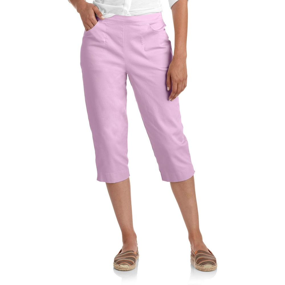 ladies capris with pockets