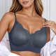 thumbnail image 2 of Brasier Mujer Sujetador sin Costuras y sin Aros para Mujer, sin Derrames Laterales, Push up, Suave, Cómodo, sin Relleno, Bralette de Talla Grande, Transpirable, Ropa Interior de Soporte Extra Grande, 2 of 4