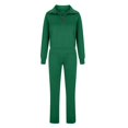 thumbnail image 4 of GZWYHT Sets for Women Long Sleeve Sets for Women Women Two Piece Outfits Sweatsuit Set Oversized Sweatshirt Wide Leg Sweatpant Fall Set Lounge Sets for Women Track Suits for Women Set Green XL, 4 of 6