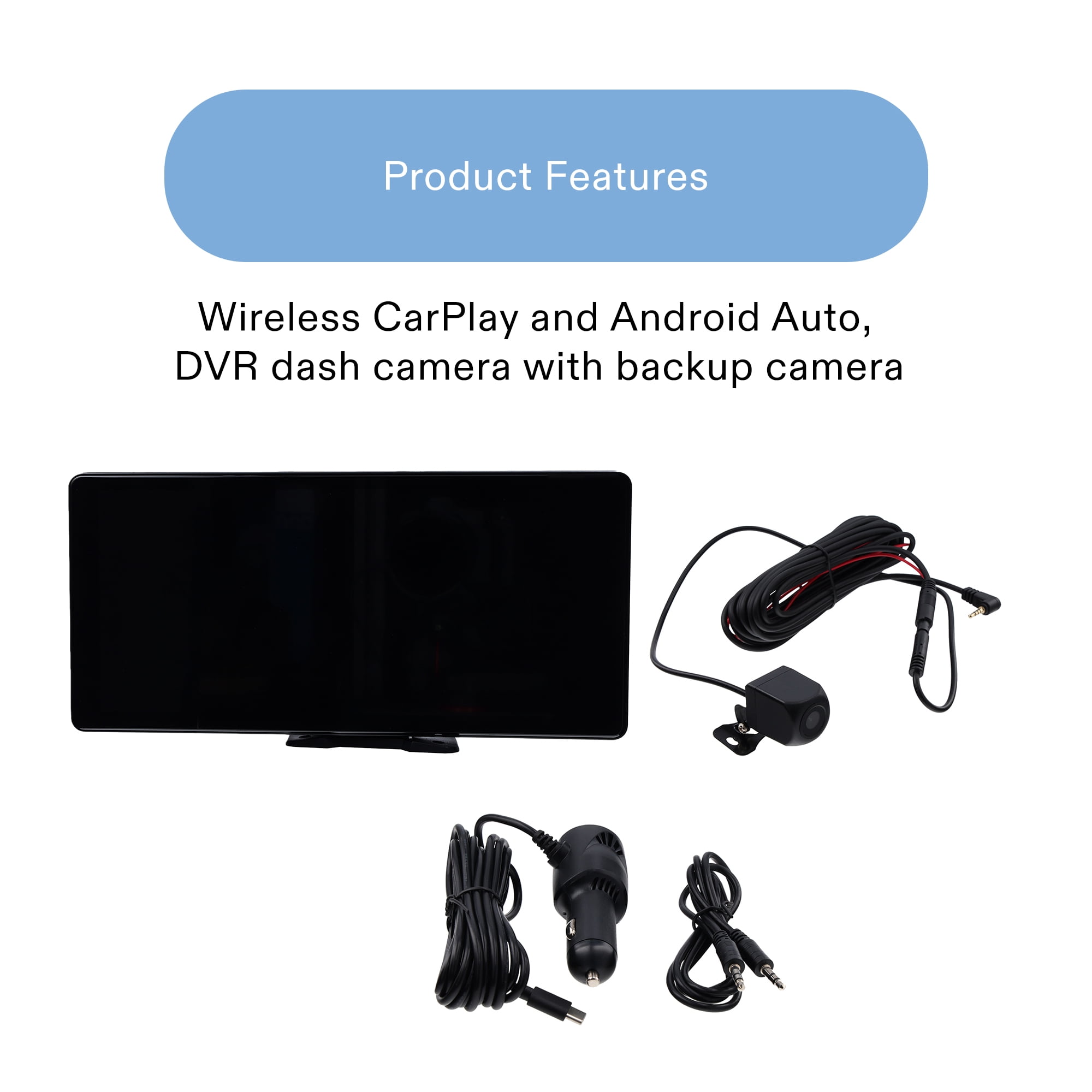 onn 10.3 Dash Mount Touchscreen Monitor