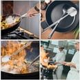 thumbnail image 2 of FUEENIRVA Stainless Steel Kitchen Wok Spatula Turner with Rounded Edges and Hanging Hole for Easy Cooking, 2 of 6