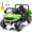 Green, variant on Zukpow 12V Ride on Toys with Remote, Ride on Dump Truck for Kids, Electric Power Car Wheels w/ Dump Bed & Shovel, Spring Suspension, Bluetooth Music, LED Lights, Red