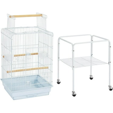 View of PENNZONI Extra Large Bird Cage for Macaws & Parrots, Crystal Clear ...