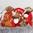 thumbnail image 2 of Regalo de Navidad Candy Santa Bag Fiesta en casa de Año Nuevo Tela no tejida Bolsa con cordón de Navidad a la venta, 2 of 3