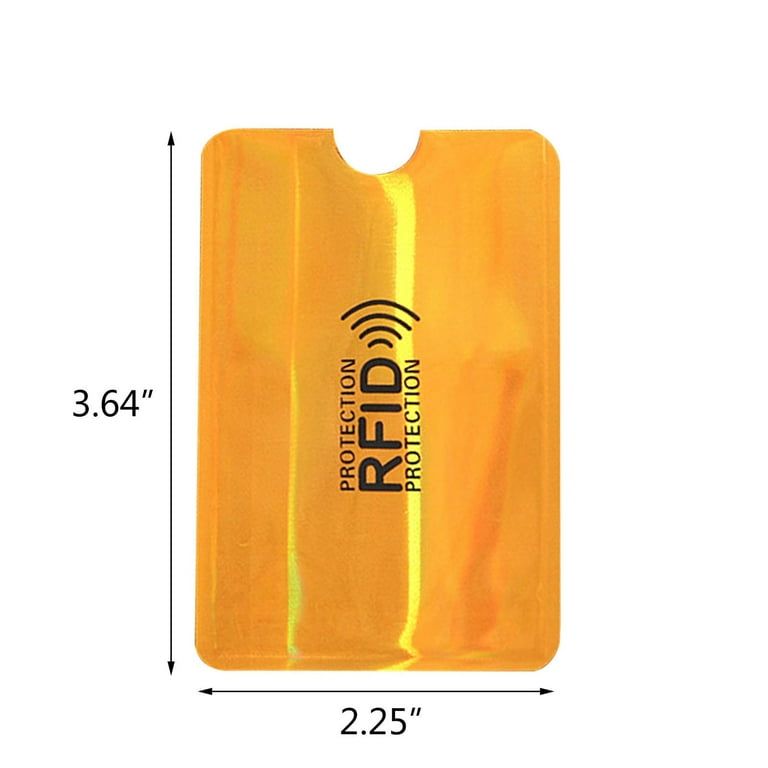 rfid credit card sleeves walmart Anti Theft 12 RFID Blocking Credit Card Sleeves 3 Passport RFID Securi –  Amradield