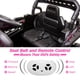 thumbnail image 4 of Camión eléctrico para niños 12V con control remoto parental, SUV con suspensión de resorte, luces LED, puerto AUX, reproductor MP3, 4 of 5