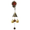 thumbnail image 1 of Campanilla de viento de girasol Sunnimix arte jardín ornamentos rojo, 1 of 7