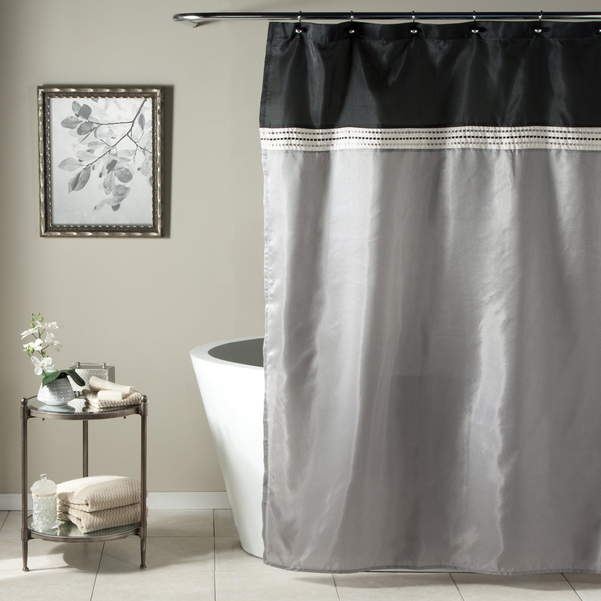 Lush Decor Terra 72"x72" Shower Curtain