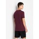 thumbnail image 4 of Camiseta Armani Exchange Basic Pima con cuello en V para hombre Wine S, 4 of 5