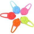 thumbnail image 1 of Collar de silicona con luz LED para perro, 5 uds., luces para perro, Clip para Collar de perro, colgante luminoso para gato y mascota, para seguridad al aire libre JAMW Sencillez, 1 of 5