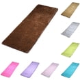 thumbnail image 1 of Limei Carpet Plush Slip Resistant Polyester Solid Color Door Floor Mat for Sitting Room, 1 of 7