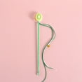 thumbnail image 2 of Cat String Teaser Interactive: Long Bell Fruits Pet Wand Toy Kitten Teaser Wand, 2 of 10