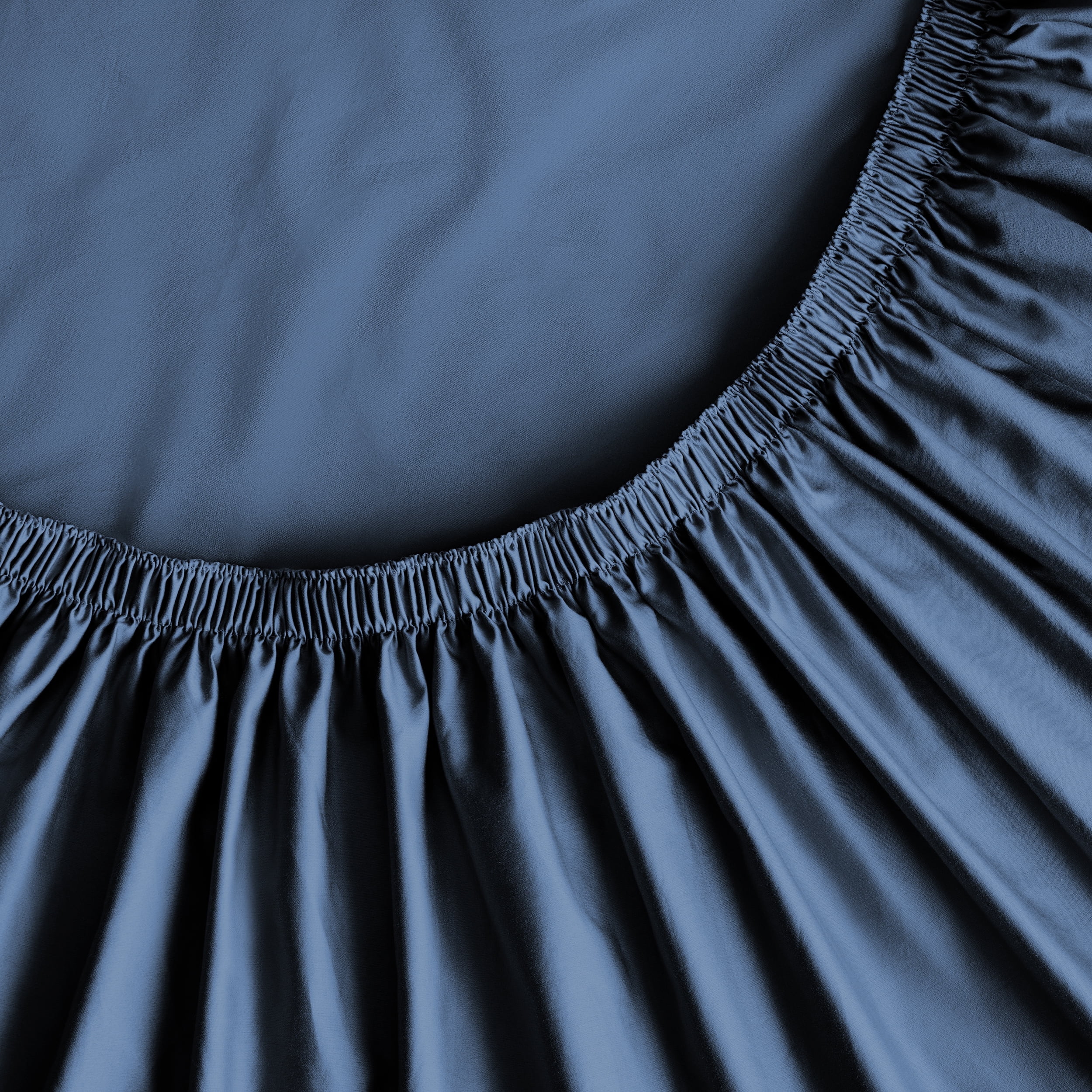 Hotel Style 4-Piece 600 Thread Count Navy Egyptian Cotton Adult Bed Sheet Set, Queen - Deep Pocket, Queen Sheet Set