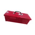 thumbnail image 4 of Caja de herramientas de hierro, caja de herramientas pequeña, mango ergonómico, almacenamiento de hardware, portátil, multifunción, fácil acceso, orga, 4 of 8