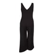 thumbnail image 2 of Jumpsuit George para Dama, Largo a la Pantorrila Negro Talla EG, 2 of 4