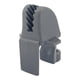 thumbnail image 1 of Clip para guardabarros de , colgador de guardabarros de riel cuadrado, tacos de guardabarros de riel de acoplamiento de nailon para yate, botes Gris DYNWAVEMX Clips para guardabarros de barcos, 1 of 8