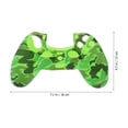 thumbnail image 2 of Funda protectora de silicona para mando de PlayStation 4 (verde camuflaje), 2 of 7