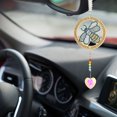 thumbnail image 3 of DIY diamante pintura cristal colgante taladro diamante bordado Kit DIY coche colgante decoración, 3 of 8