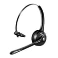 thumbnail image 1 of TECKNET Bluetooth Headset, Wireless On Ear Headphones with Noise Cancelling Microphone for Trucker, Hand Free Wireless Headset with Mute Mic for Phone, 1 of 5